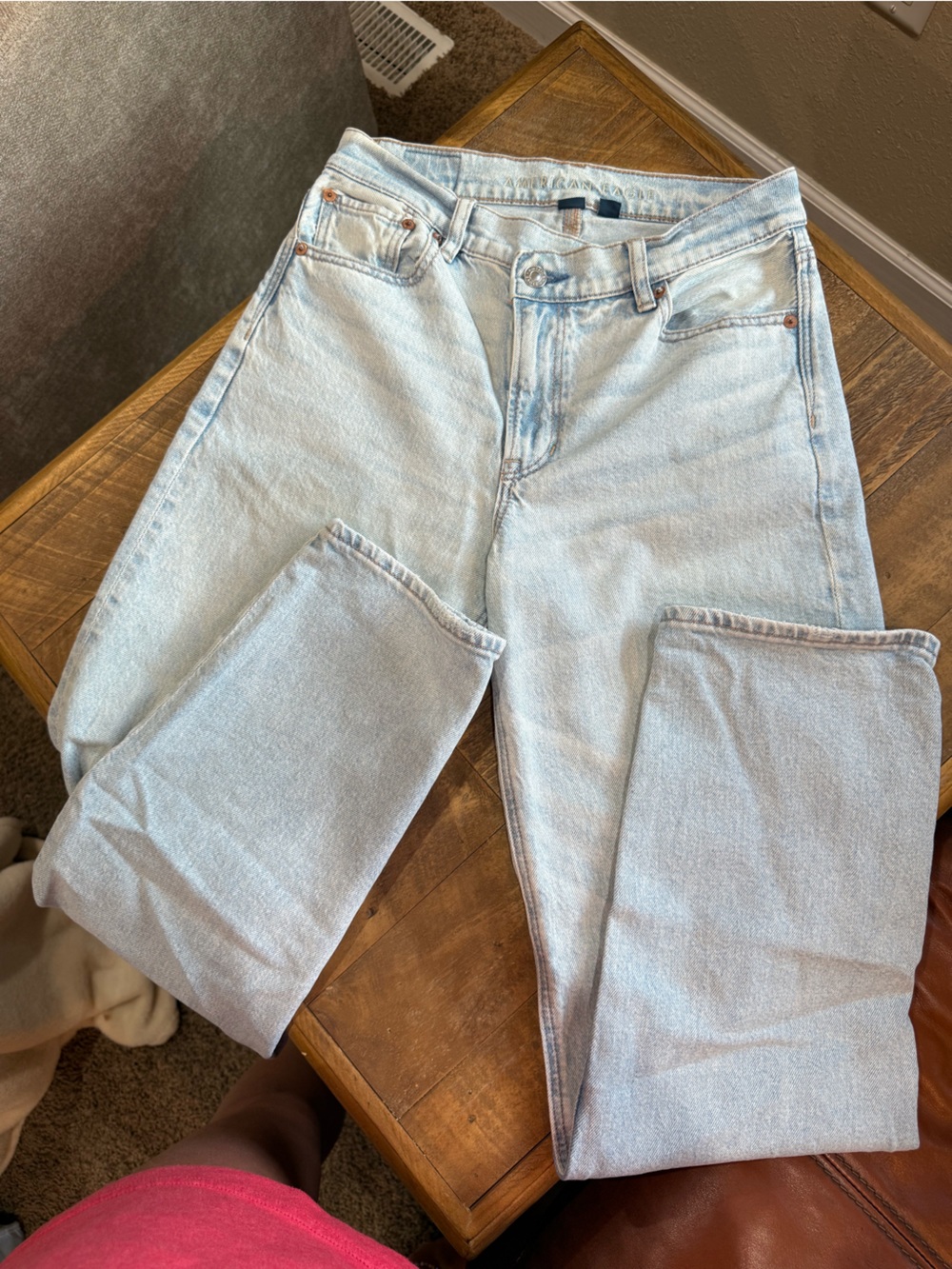 American Eagle Outfitters Light Blue Denim Jeans